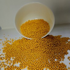 GOLDEN SUGAR BALLS 4MM - 100G