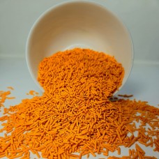 ORANGE VERMICELLI SPRINKLES - 100G