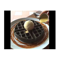 Belgian Waffle Mix Chocolate Charcoal 4000g